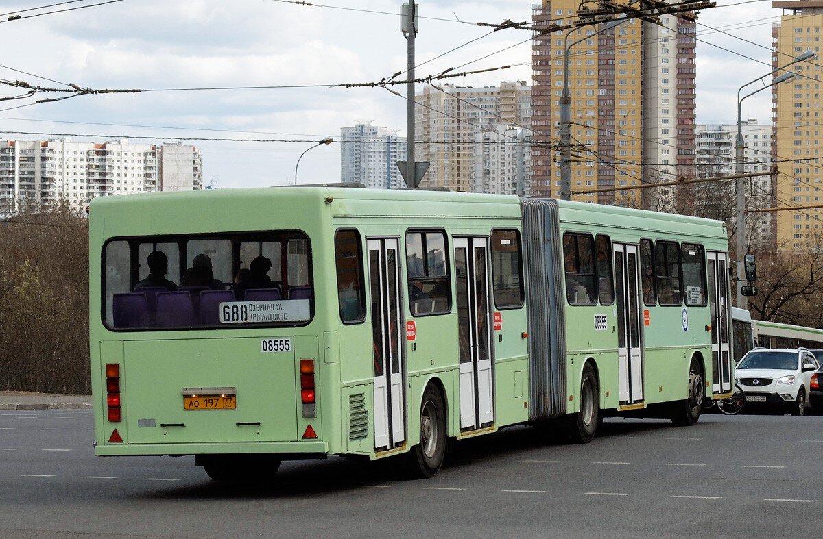 ГолАЗ-6226 сзади. Источник фото: fotobus.msk.ru