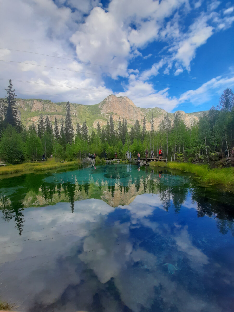 Алтай, гейзерное озеро.