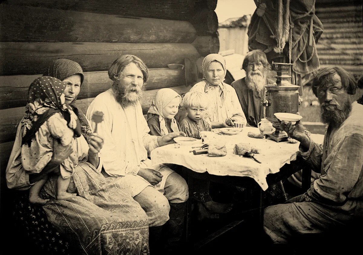Фото крестьян 18 века в россии