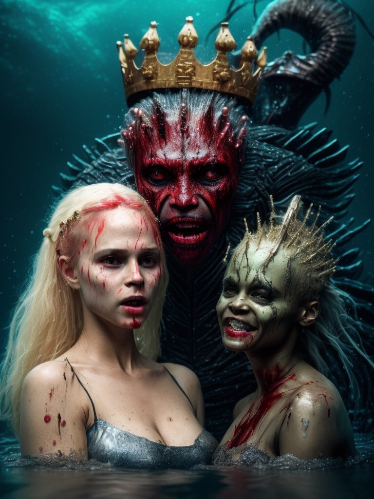 После битвы.Однако появление монстра - это действительно интересный поворот событий!