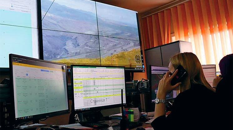    ПРЕДОСТАВЛЕНО ПРЕСС СЛУЖБОЙ ВГК Солнцевский угольный разрез полностью использует цифровые технологии для управления производством