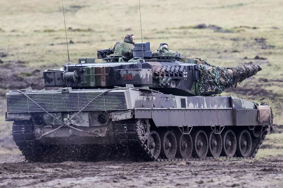   Танк Leopard 2A6 © EPA/FRIEDEMANN VOGEL/ТАСС