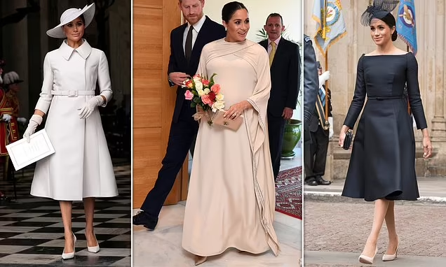 Меган Маркл в нарядах от Dior