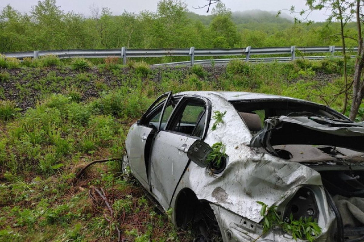    На Камчатке в ДТП на мильковской трассе погибли два человека