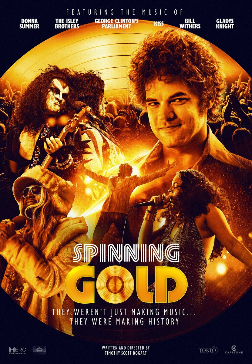 Spinning gold. 2023 Gold. Рождение легенд 2023 Постер.