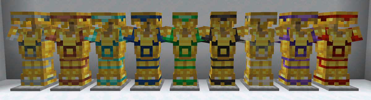 Гайд по отделке брони в Minecraft 1.20