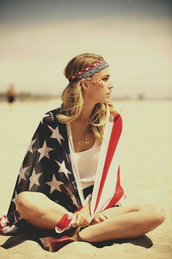 Американочка-хиппи. Источник изображения: https://ru.pinterest.com/pin/432064158001130665/