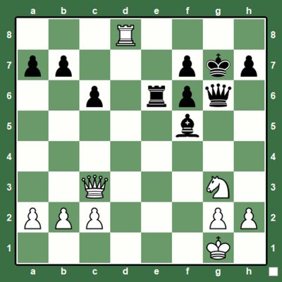 1. Ход белых