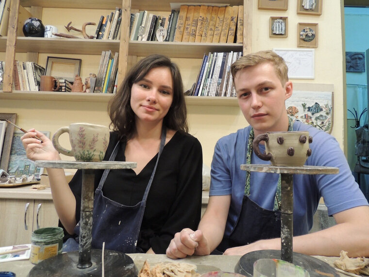    В гончарной мастерской предметы интерьера можно создать своими руками