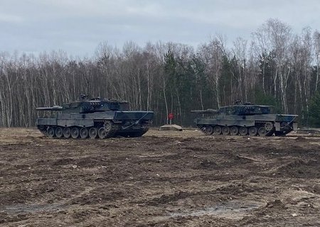   Польша и ФРГ приступили к тренировкам украинских танкистов, Австрия отказалась