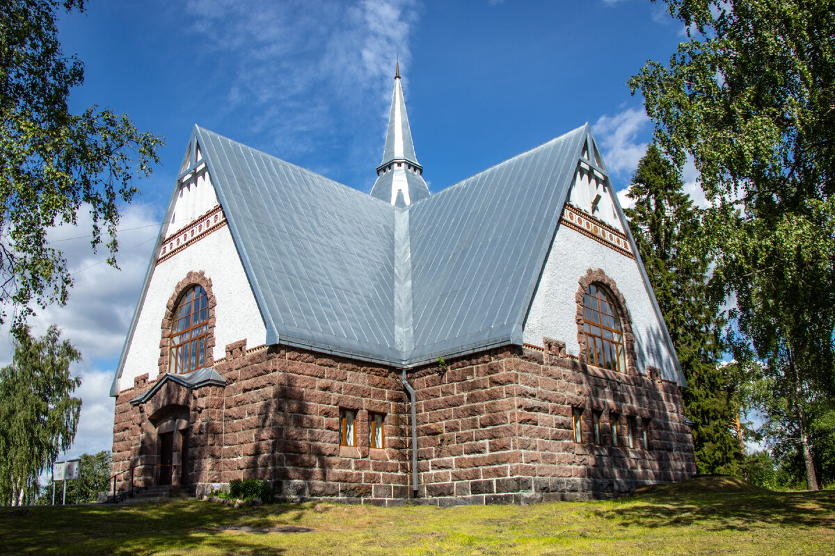 Финская лютеранская кирха в Мельникове (Ряйсяля)