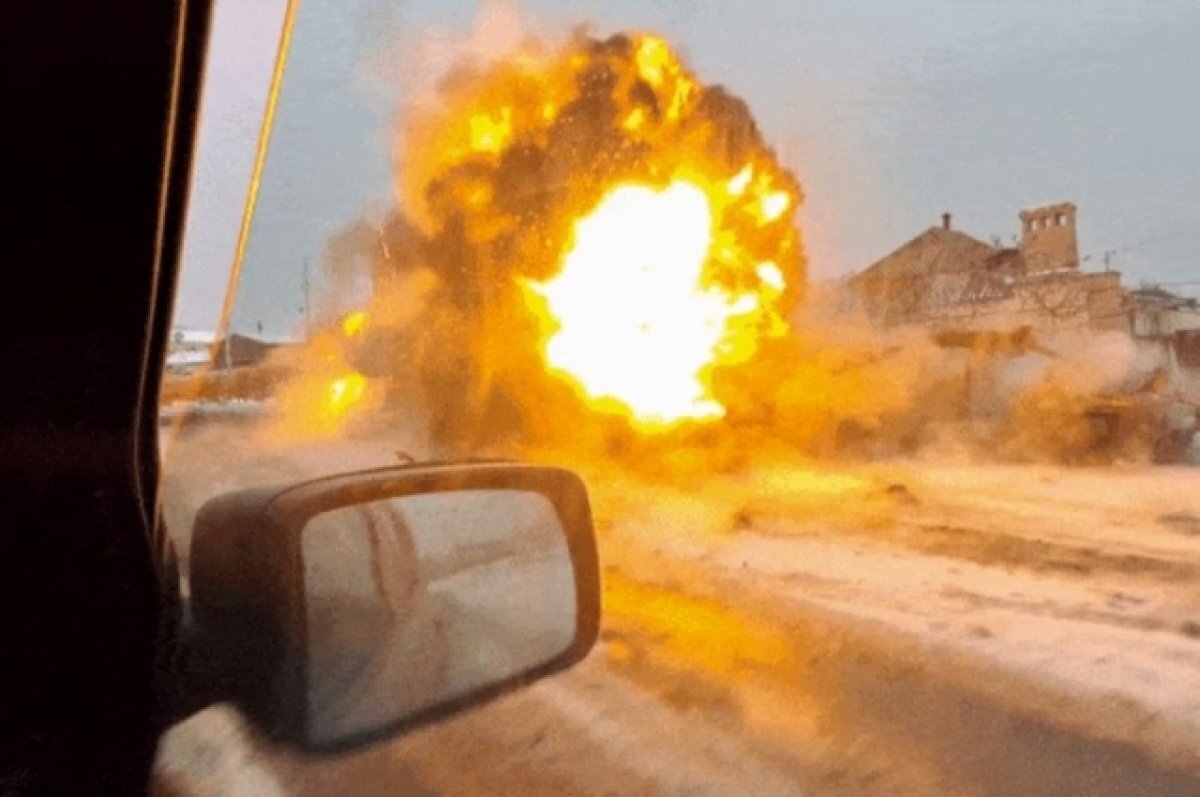    Появилось видео взрыва, в котором погиб американский наемник в Артемовске