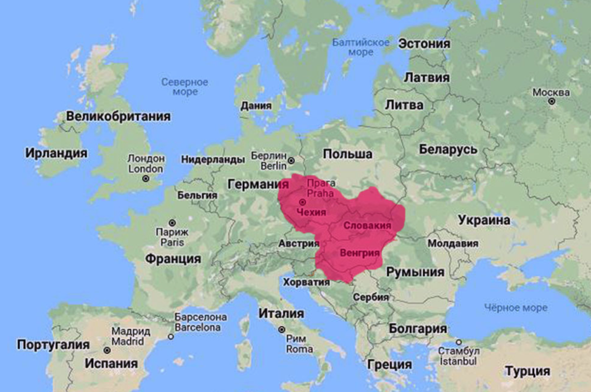 Великая Моравия в 9 веке