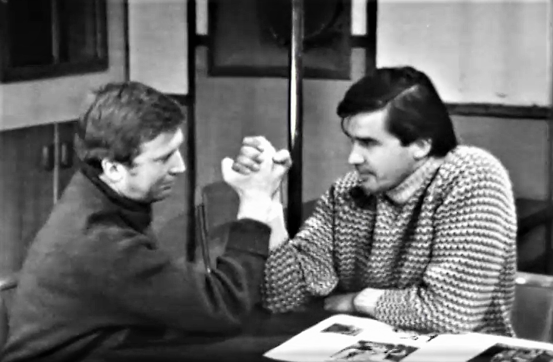 Кадр из телеспектакля "Льды уходят в океан" (1972)