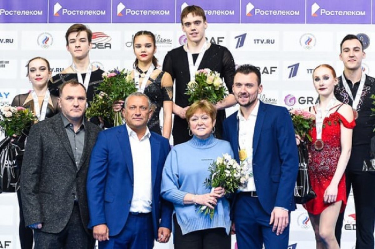    Весь пьедестал на первенстве РФ по фигурному катанию заняли пермские пары