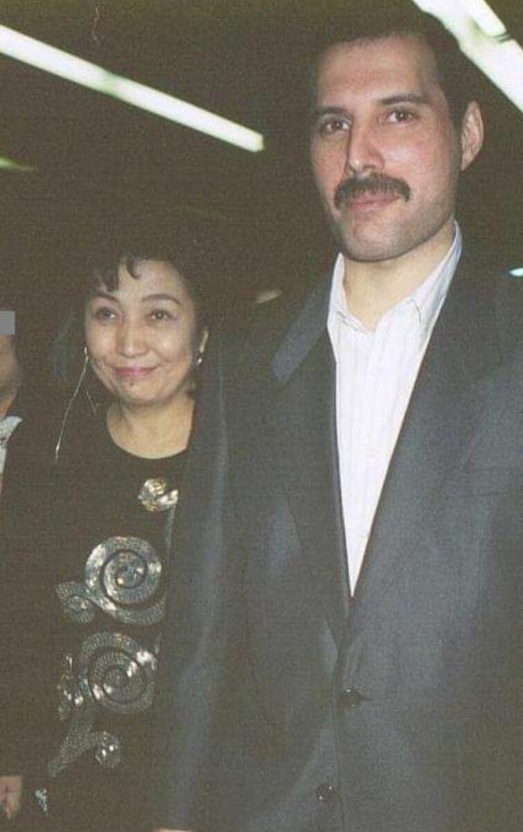 Фредди Меркьюри и Миса Ватанабэ, 1986 год