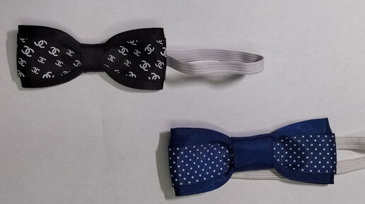 Tie and bow tie for boys from ribbons/ Галстук.. — Video | VK