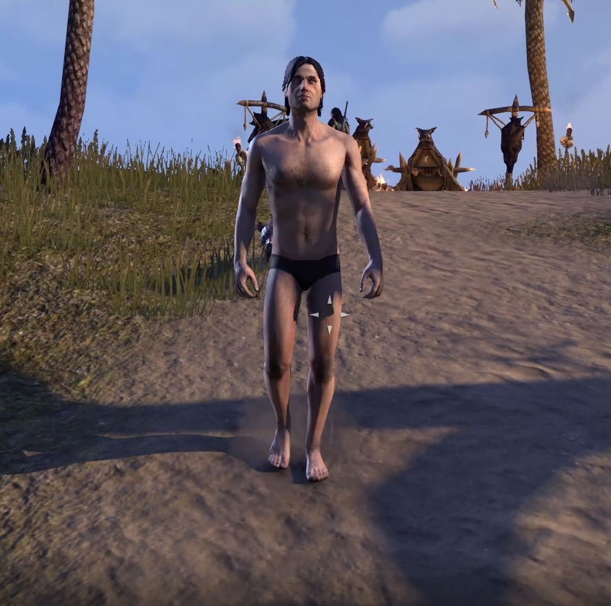 Марк отправился в город прямо в трусклях