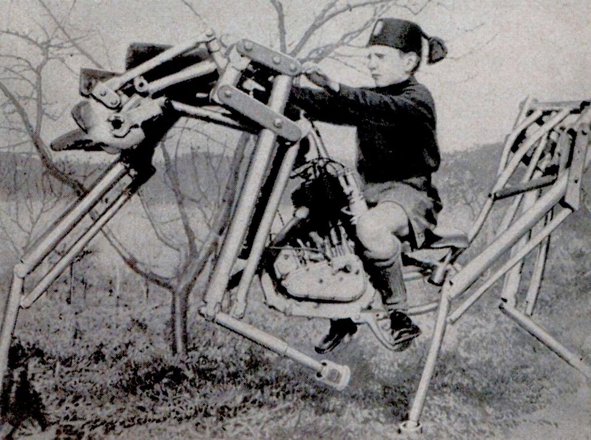 МехоКонь - изобретение, которое было быстро забыто 