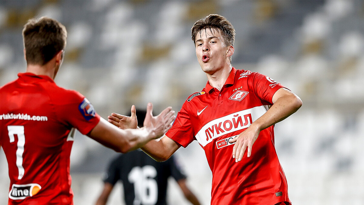 Павел Мелешин. Фото официального сайта ФК Спартак Москва.