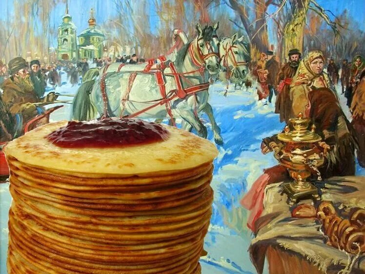 Русскую Широкую Масленицу праздновали на широкую ногу. Фото из открытых источников