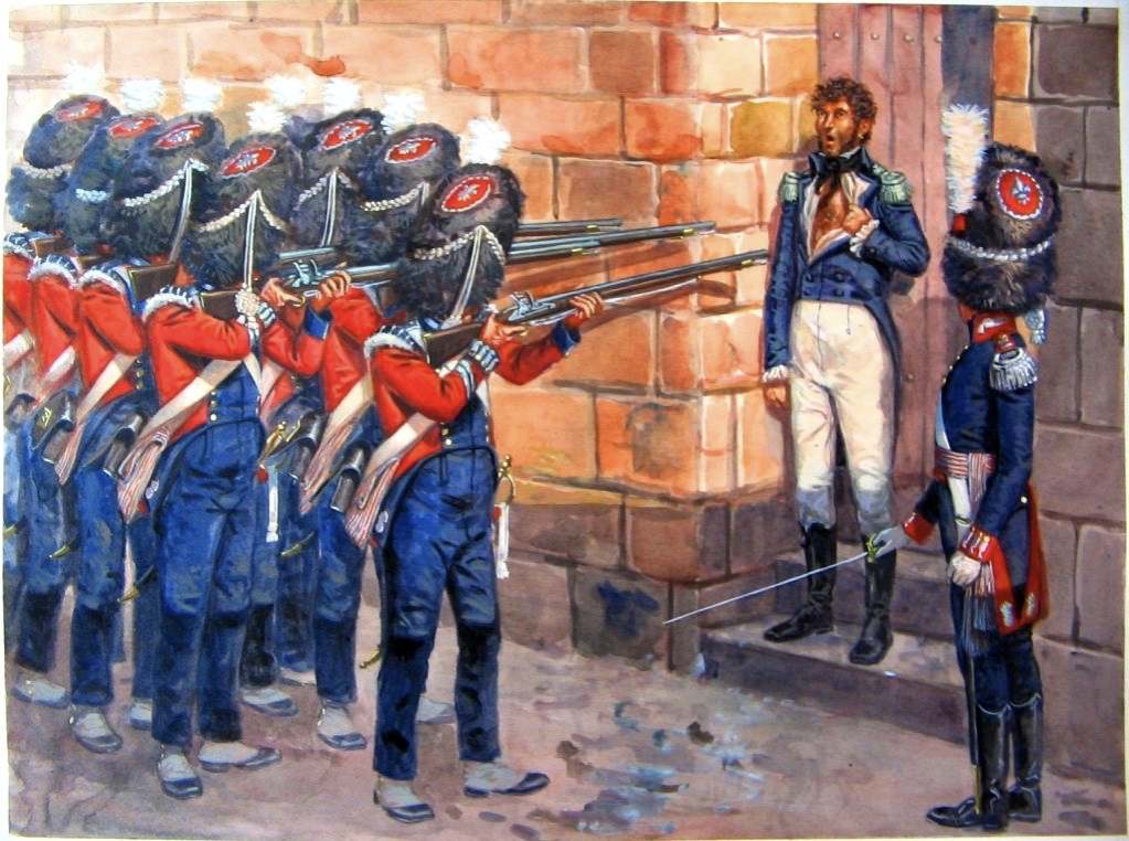 «мишель ней в битве при каунасе» (раффе). тухачевский михаил николаевич. белый террор во франции. расстрел маршала. расстрел маршала.