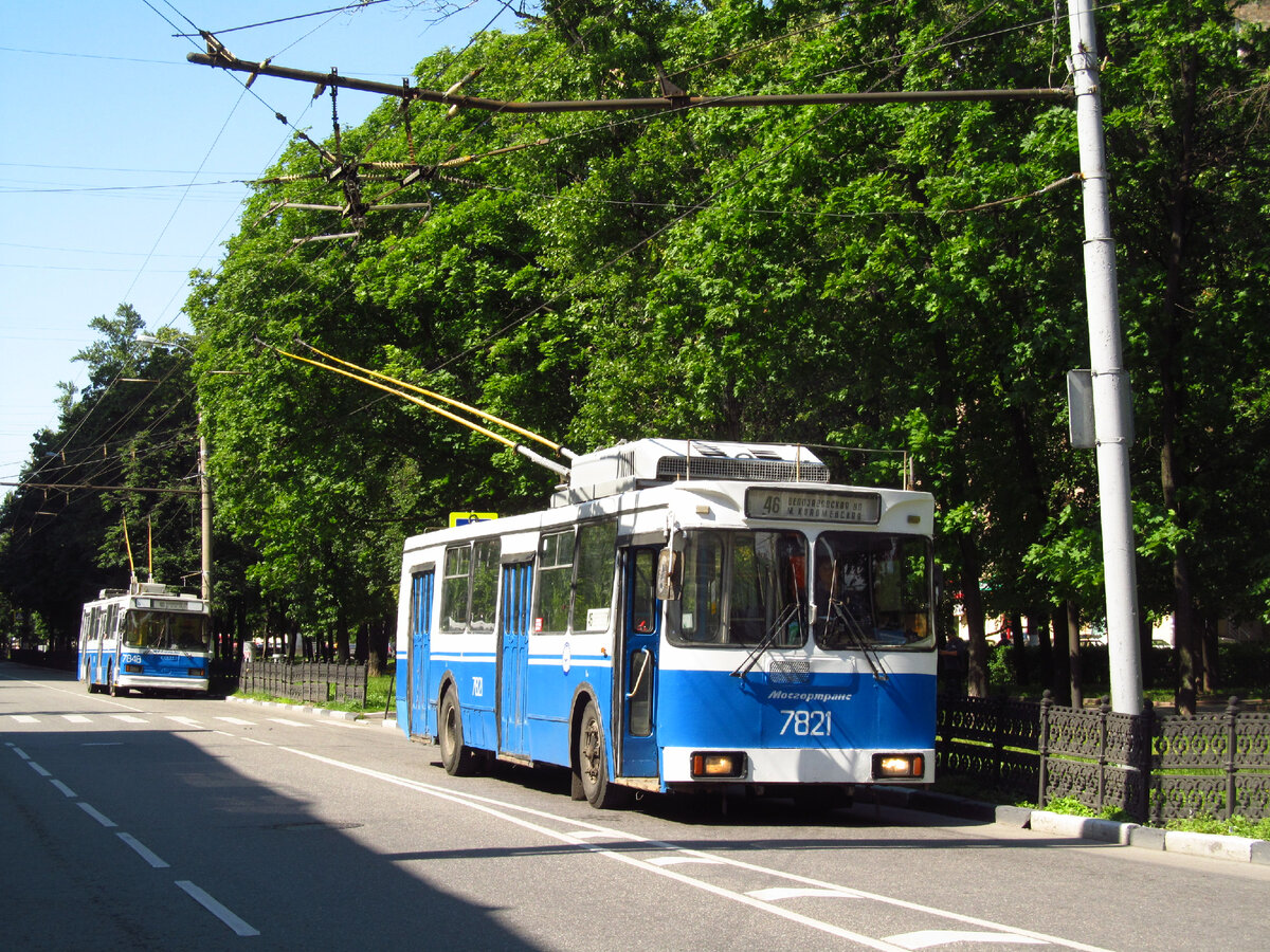 троллейбусы города москвы