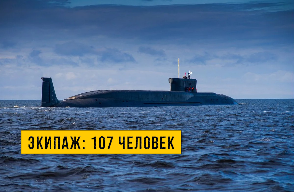 Атомная подводная лодка 4-го поколения - К-535 «Юрий Долгорукий».