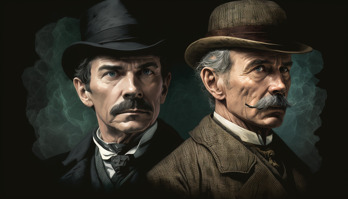 Идеи для фотосессии «Шерлок Холмс и Доктор Ватсон»