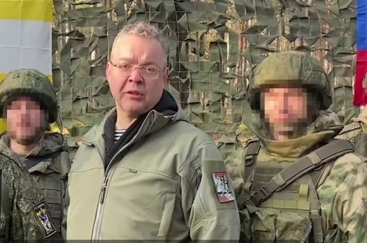    Губернатор Ставрополья записал видеопоздравление с бойцами на передовой