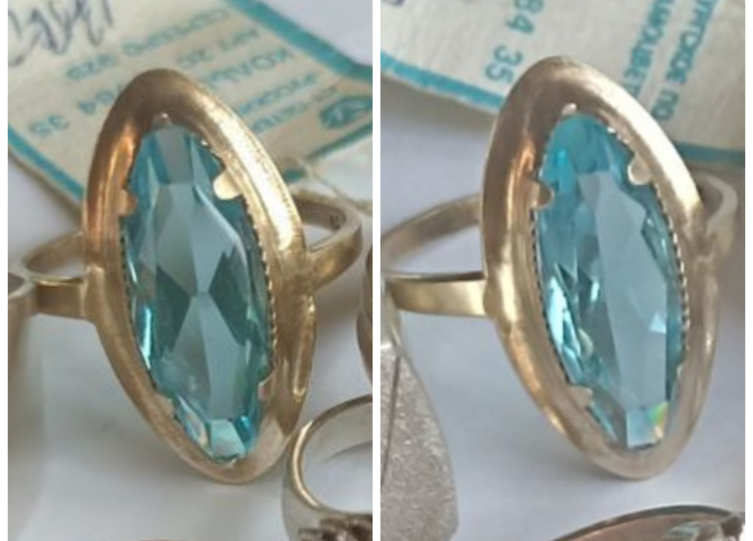 Такое же кольцо, только в хорошо сохранившемся состоянии