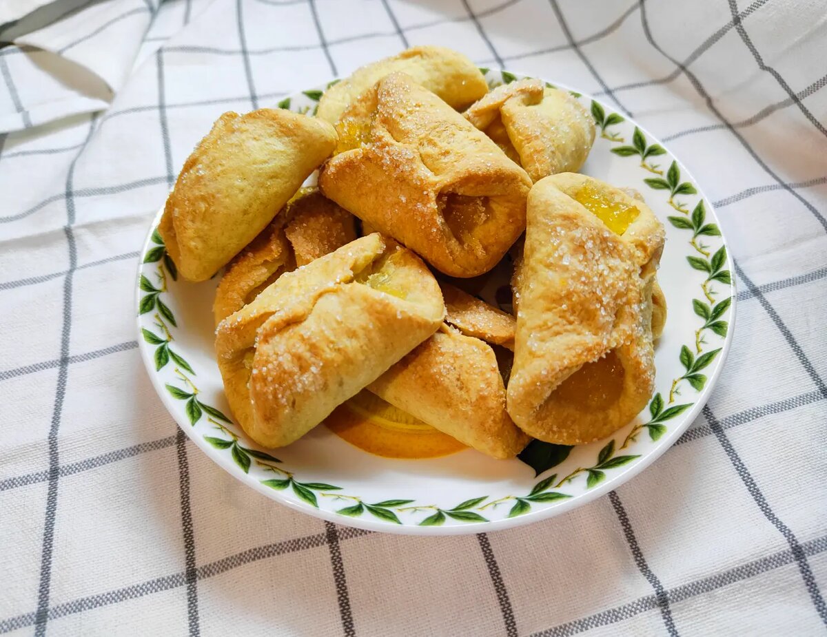 Печенье с лимоном азиатские