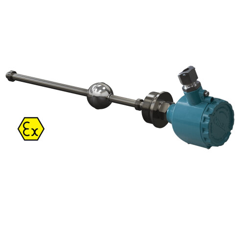 Основные характеристики
Внутренний стандарт: IDO28456
Производитель: ОВЕН
Артикул: 97222
Наименование: Датчик уровня
Серия товара: ПДУ-И
Группа: Датчики                                                                                    
Технические характеристики
Потребляемая мощность: Не более 1 Вт
Тип датчика: Поплавковый
Измеряемая величина: Уровень жидкости
Метод измерения: Герконовый 
Принцип измерения: Магнитный 
Стандарт: По ГОСТ 14254
Тип исполнения: Взрывозащищенное
Класс защиты: IP67
Выходной сигнал: Аналоговый
Напряжение питания: От 12 В до 36 В DC
Диаметр наружной оболочки соединительного кабеля
От 4 мм до 8 мм
Сечение соединительных проводов
От 0,2 мм² до 2 мм²
Дополнительная погрешность преобразования от температуры: 0,2% на 10°С
Маркировка взрывозащиты:
1 Ex d IIC T4 Gb по ГОСТ 31610.0 (IEC 60079-0)
Электрические характеристики
Тип электрического подключения: Кабель
Диапазон сигнала: От 4 до 20 мА
Количество контактов: 2-пин
Массо-габаритные и монтажные характеристики
Тип присоединения: Штуцер
Тип монтажа: Вертикальный
Подключение к среде: G2
Метрологические характеристики
Диапазон преобразования уровня: 500 мм
Дискретность преобразования уровня: 10 мм
Особенности материалов
Материал корпуса: Нержавеющая сталь
Марка материала корпуса: 12Х18Н10Т (AISI 316)
Условия эксплуатации
Максимальное рабочее давление: 20 бар
Температура рабочей среды:
От -60 °С до +125 °С
Температура окружающей среды:
От -40 °С до +85 °С
Рабочая среда:
Вода, растворы, светлых нефтепродуктов и иных жидких сред, в том числе агрессивных, за исключением коррозионно-активных к материалу датчика
Плотность измеряемой среды:
От 0,65 г/см³