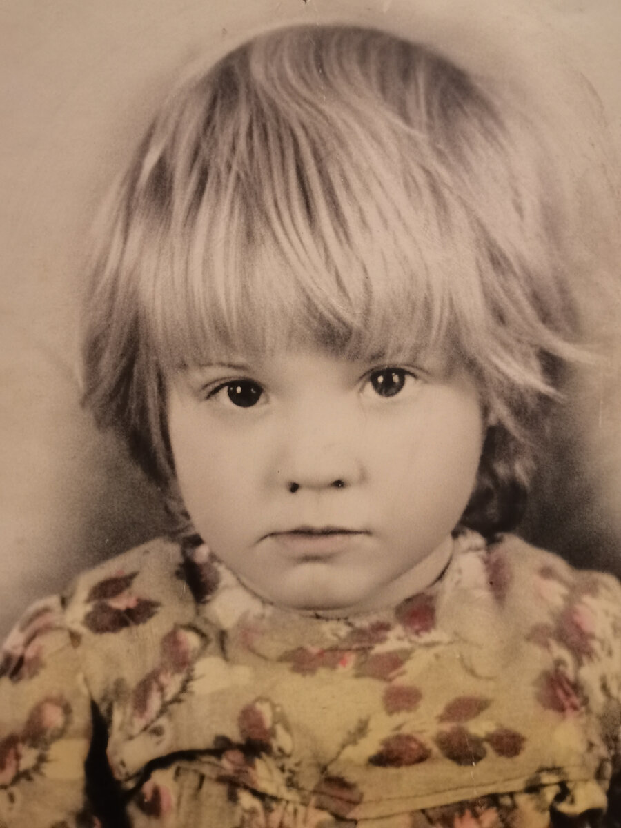 Моя мама в нежном возрасте 