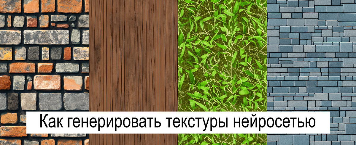 Текстуры нейросетью