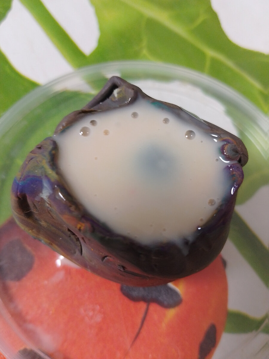 Залила силикон и выгоняла пузыри