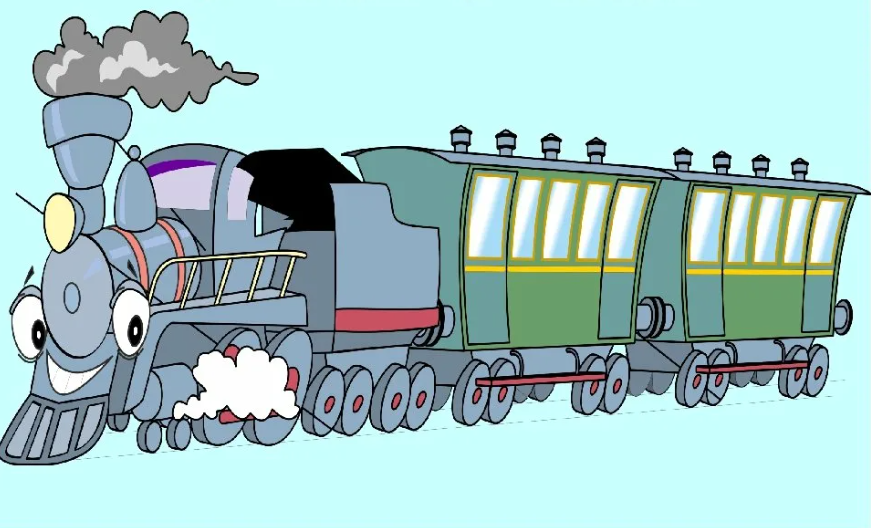 мультяшные поезда. а поезд – чух, чух виктор королёв. поезд чух чух. поезд чух огни мерцали. паровозик чух-чух.