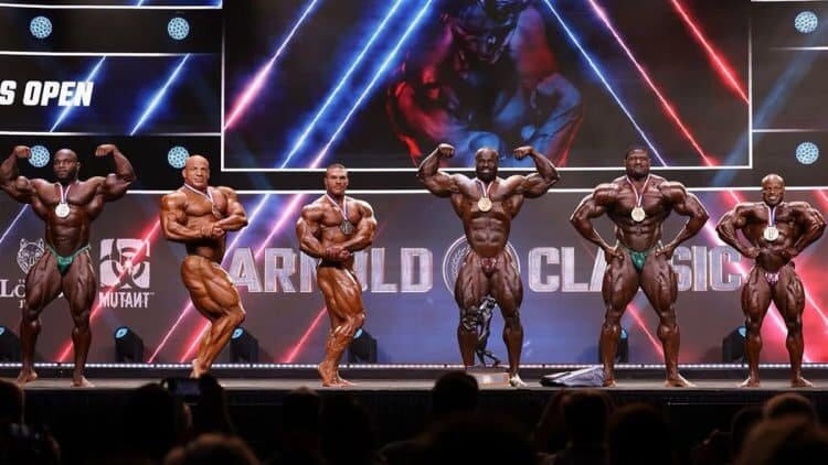 2023 Arnold Classic, Men’s Open топ 6
