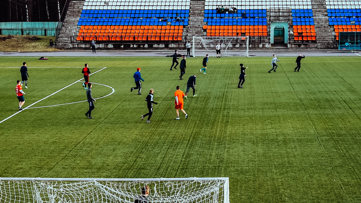 Футбольное поле Волжанин, город Кинешма