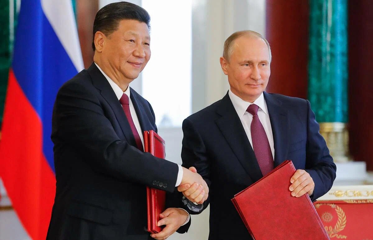 Владимир Путин и Си Цзиньпин