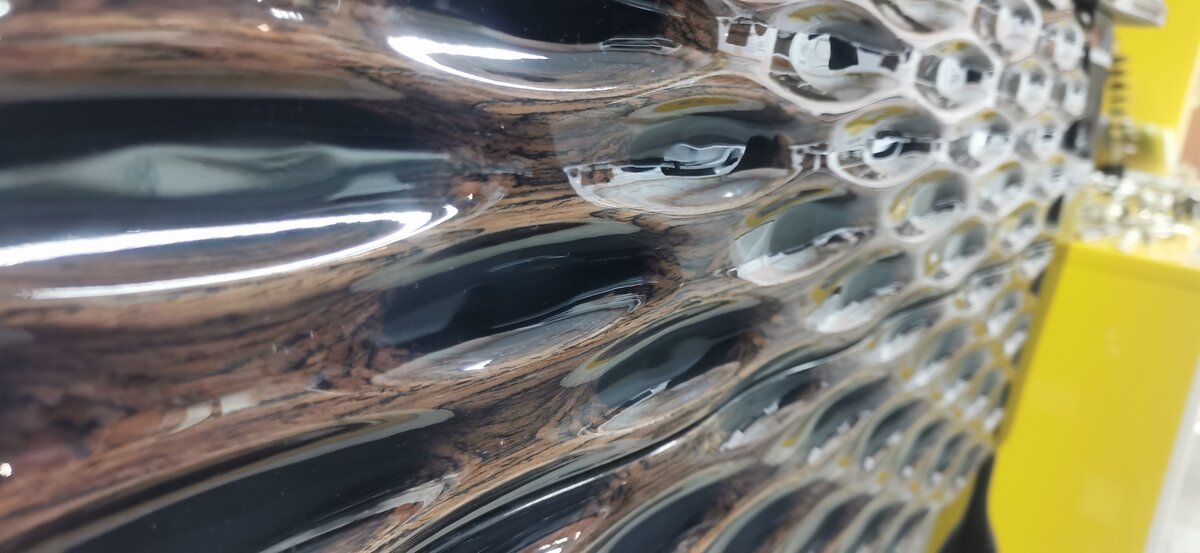 Фасад с волной - результат