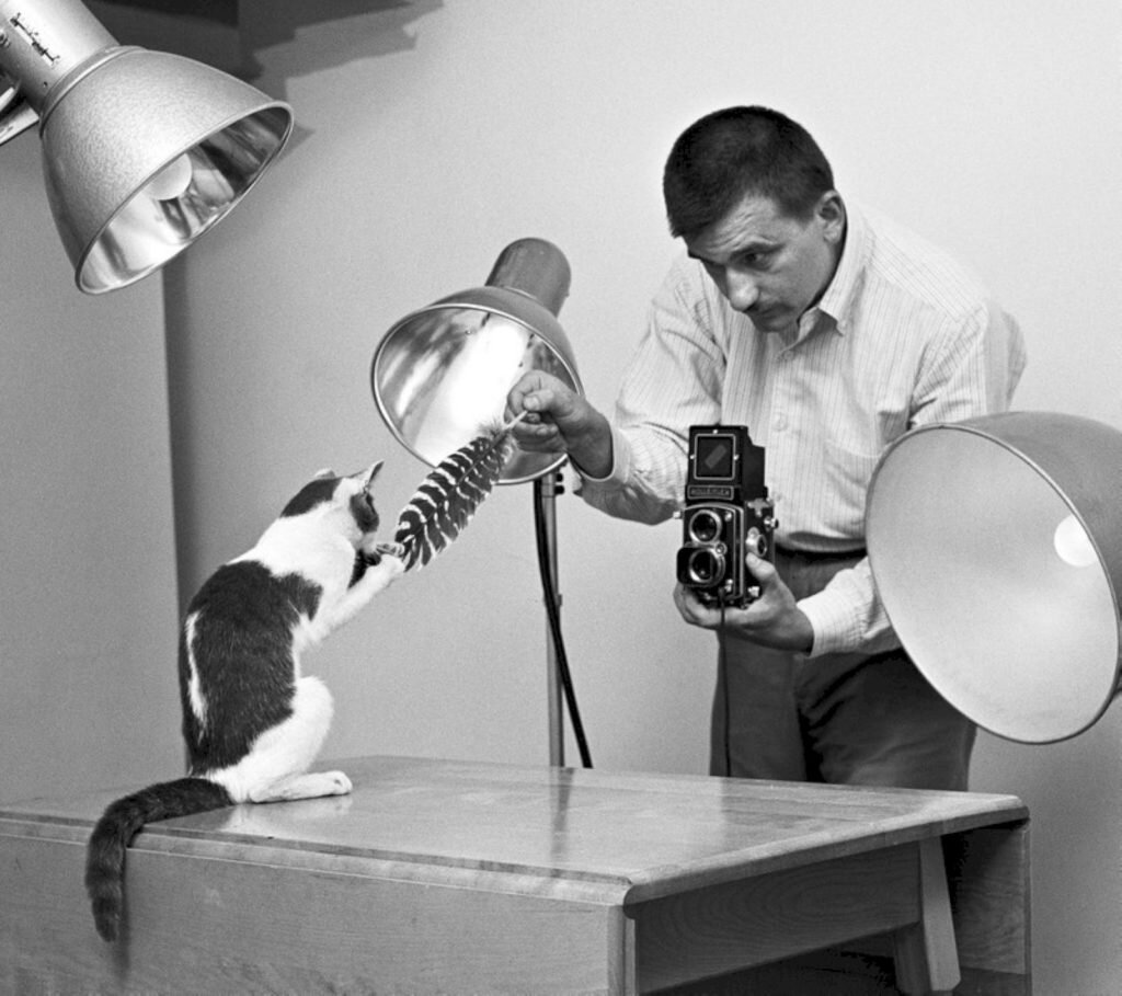    Автопортрет: Walter George Chandoha