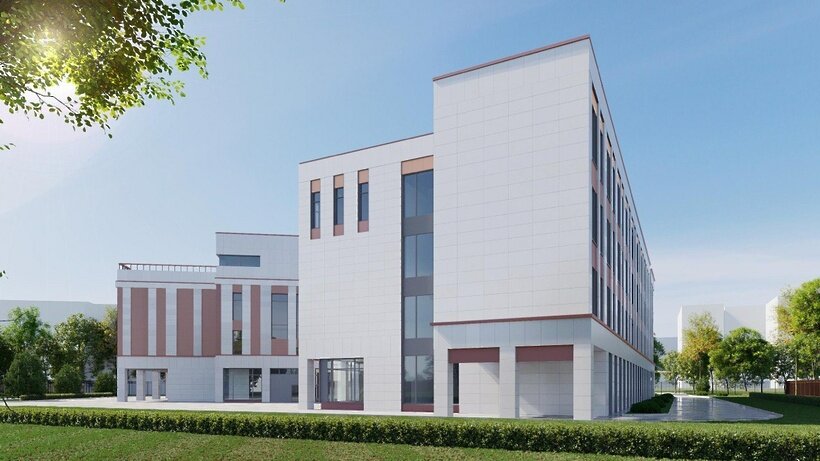    Проект школы в районе Богородское © Департамент строительства Москвы