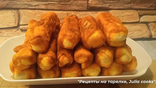 Жареные пирожки с мясом, как в советские времена