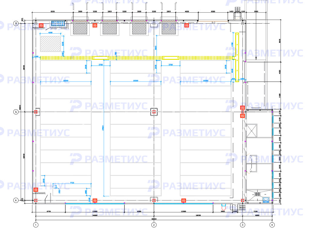 Проект разметки