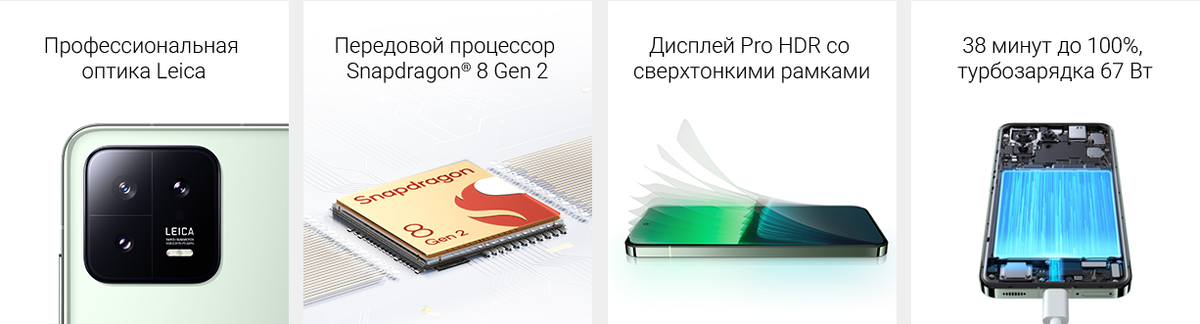 Xiaomi 13 и 13 pro разница