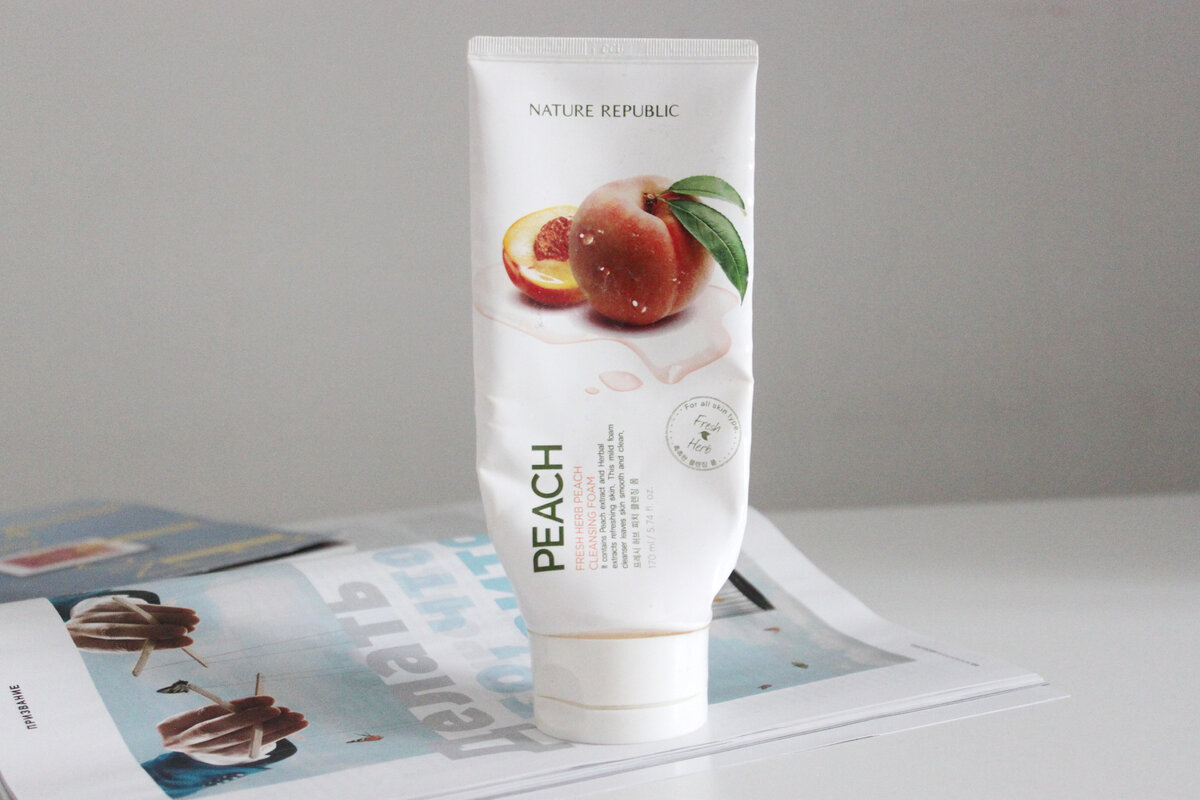 Nature Republic Fresh Herb Cleansing Foam.
