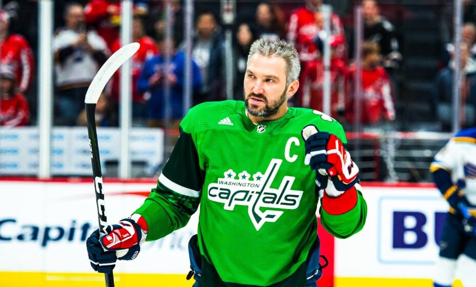    Овечкин забросил 38-ю шайбу в сезоне. Фото: "Вашингтон Кэпиталз"