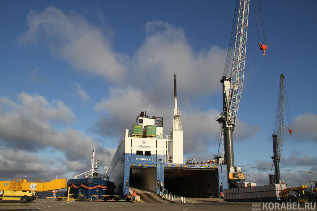 В порту "Бронка" / Фото: Корабел.ру  📷
