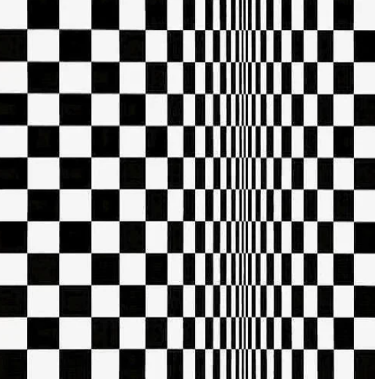 Бриджит Райли, Движение в квадратах, 1961